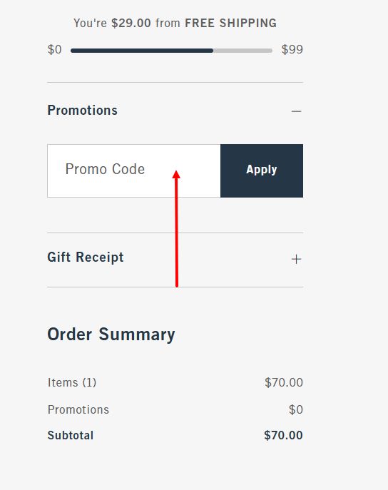 “How to apply a Abercrombie & Fitch promo code”